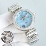 Omega Ladymatic Cal. 8520/8521 Movement 34*12MM Silver/Two-tone Gold Strap Lady Watch